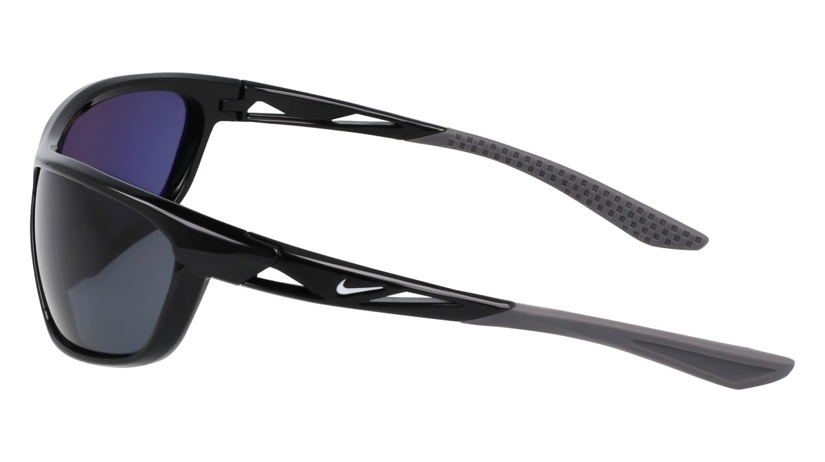 Occhiali da sole Nike NIKE WINDTRACK RUN EV24003 (010) colore black / grey forma rettangolare lenti dark grey (max+)