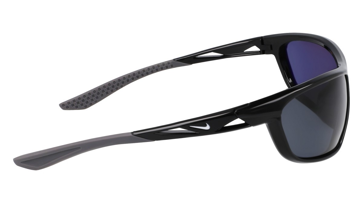 Occhiali da sole Nike NIKE WINDTRACK RUN EV24003 (010) colore black / grey forma rettangolare lenti dark grey (max+)