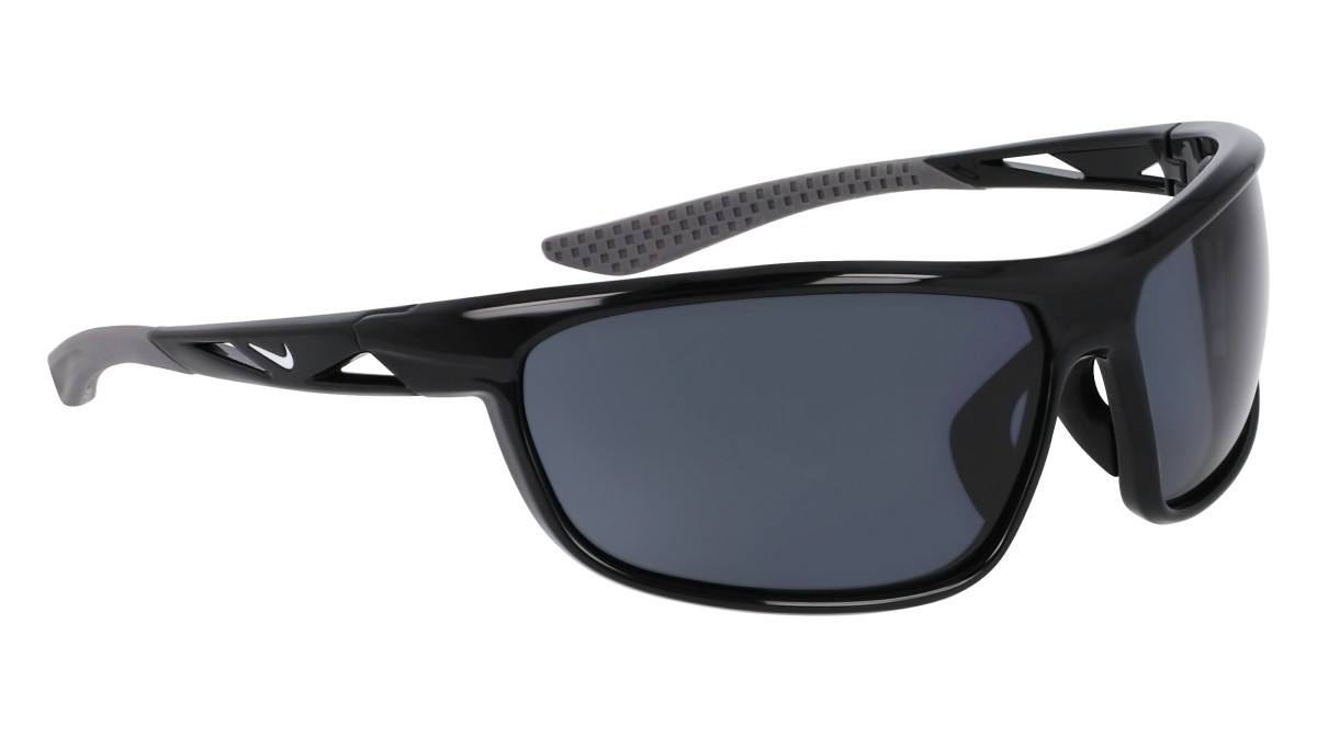 Occhiali da sole Nike NIKE WINDTRACK RUN EV24003 (010) colore black / grey forma rettangolare lenti dark grey (max+)