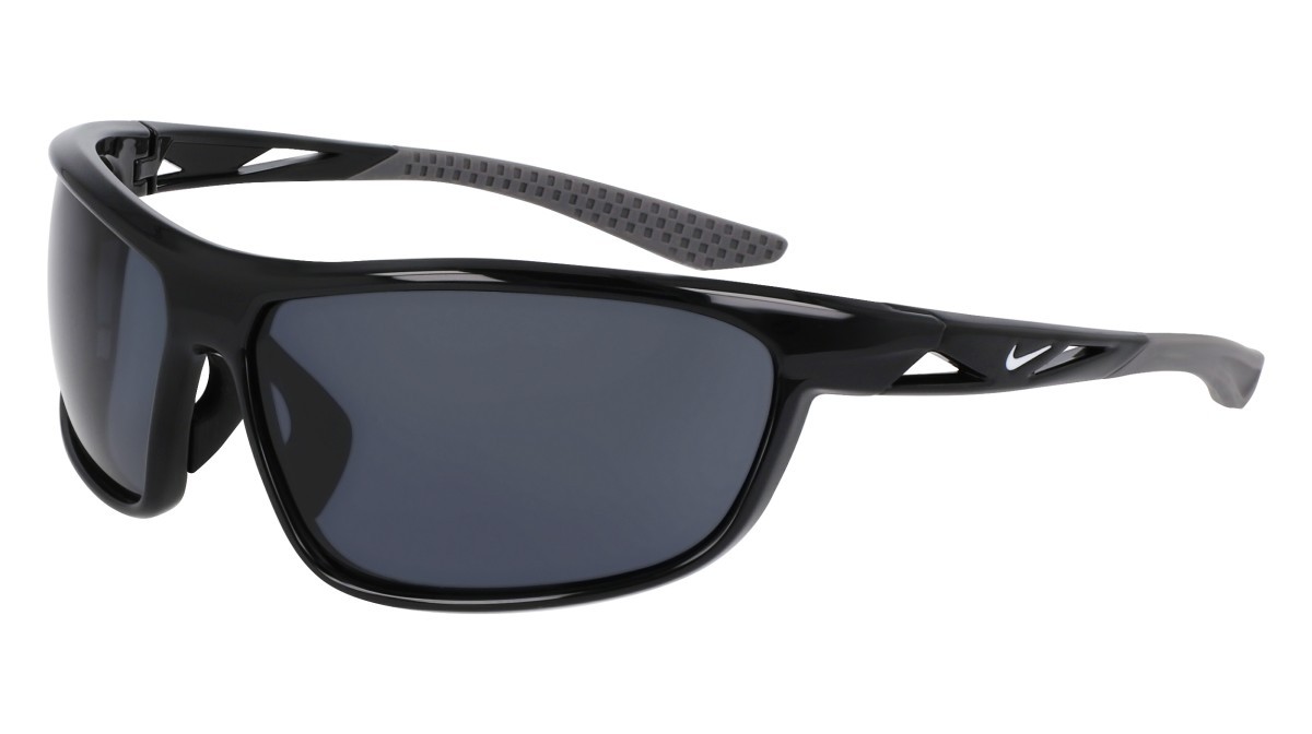 Occhiali da sole Nike NIKE WINDTRACK RUN EV24003 (010) colore black / grey forma rettangolare lenti dark grey (max+)