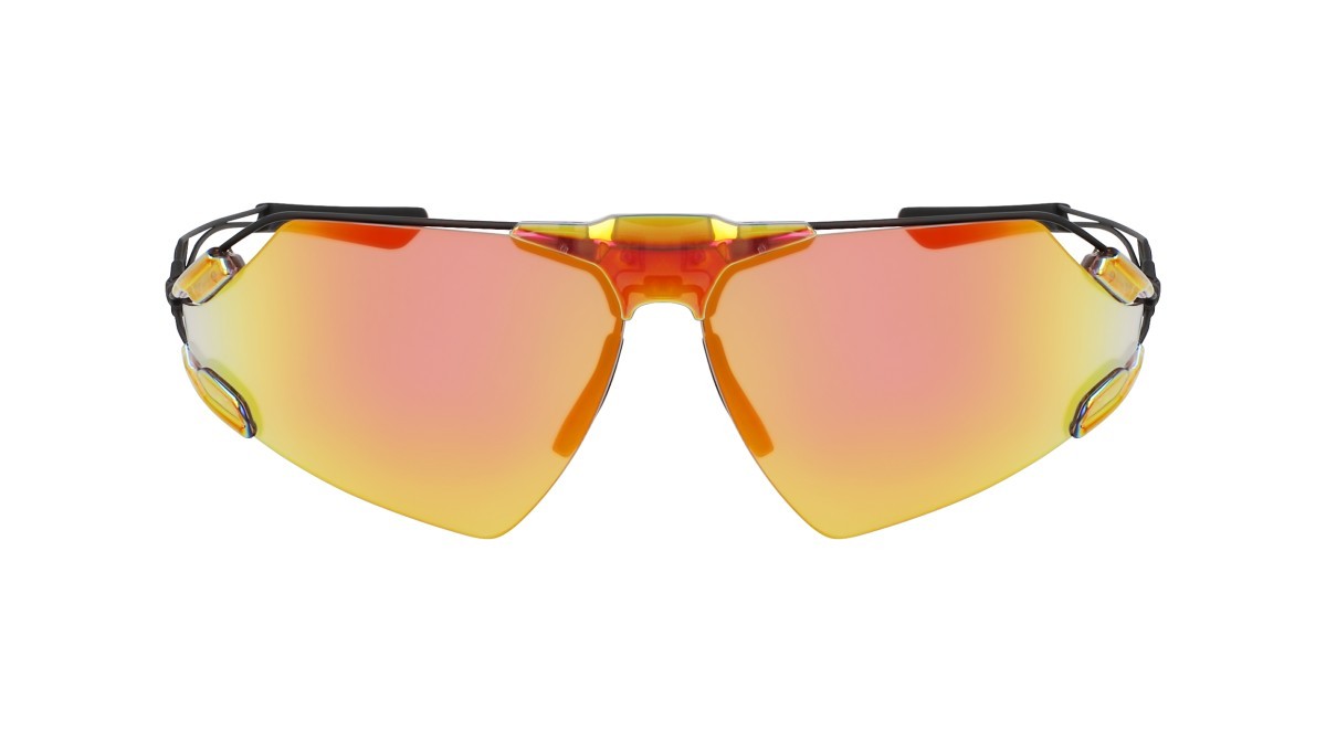 Sonnenbrillen Nike NIKE ZEUS EDGE E EV24031 (891) farbe total orange / road orange mir form rechteckig gläser road tint w/ orange mirror (max pro)