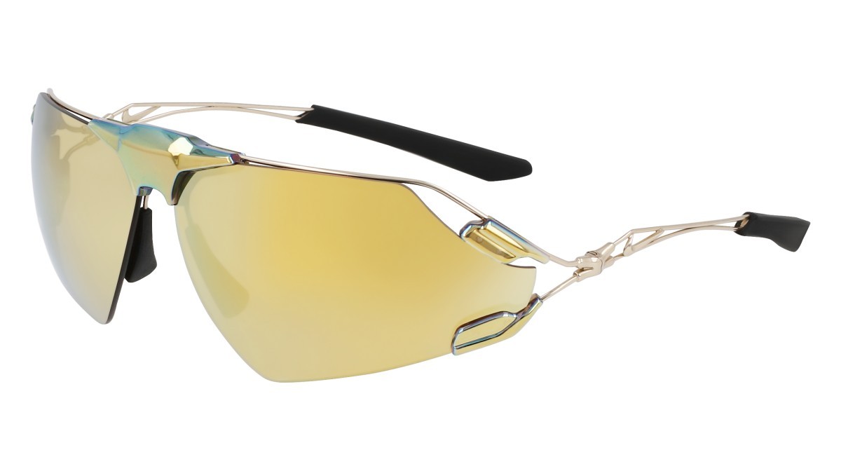Sonnenbrillen Nike NIKE ZEUS EDGE EV24030 (700) farbe gold / gold mirror form rechteckig gläser grey w/ gold mirror (max pro)