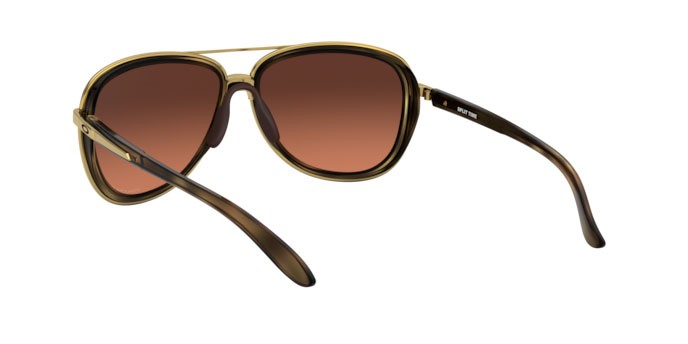 Sonnenbrillen Oakley Split time OO 4129 (412918) farbe brown tortoise form aviator gläser prizm brown gradient
