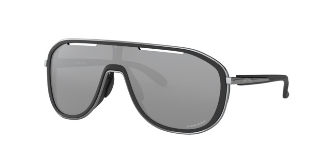 Sonnenbrillen Oakley Outpace OO 4133 (413302) farbe soft touch black/black ice form rechteckig gläser prizm black