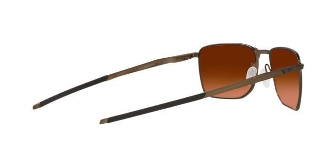 Sonnenbrillen Oakley Ejector OO 4142 (414210) farbe pewter form rechteckig gläser prizm brown gradient
