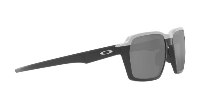 Sonnenbrillen Oakley Parlay OO 4143 (414302) farbe polished black form rechteckig gläser prizm black