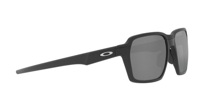 Sonnenbrillen Oakley Parlay OO 4143 (414304) farbe matte black form rechteckig gläser prizm black polarized