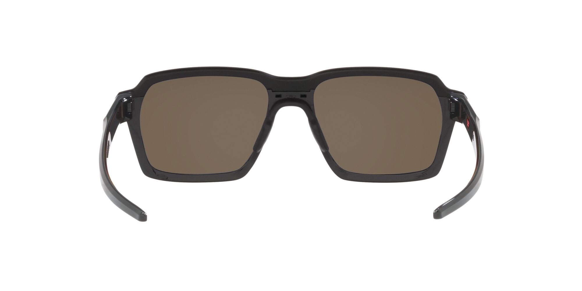 Sonnenbrillen Oakley Parlay OO 4143 (414313) farbe carbonio form rechteckig gläser prizm 24k polarized