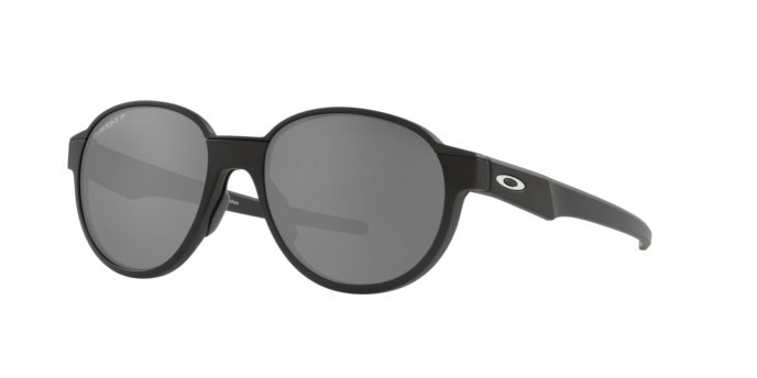 Sonnenbrillen Oakley Coinflip OO 4144 (414403) farbe matte black form rund gläser prizm black polarized