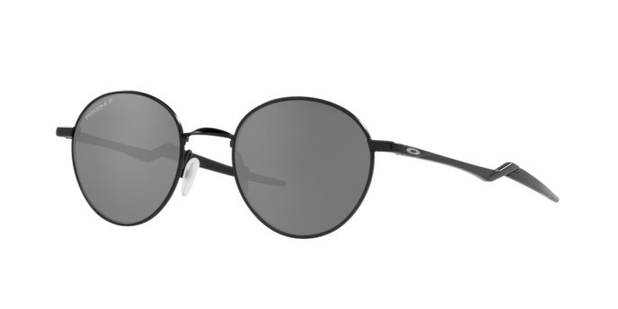 Sonnenbrillen Oakley Terrigal OO 4146 (414604) farbe satin black form rund gläser prizm black polar