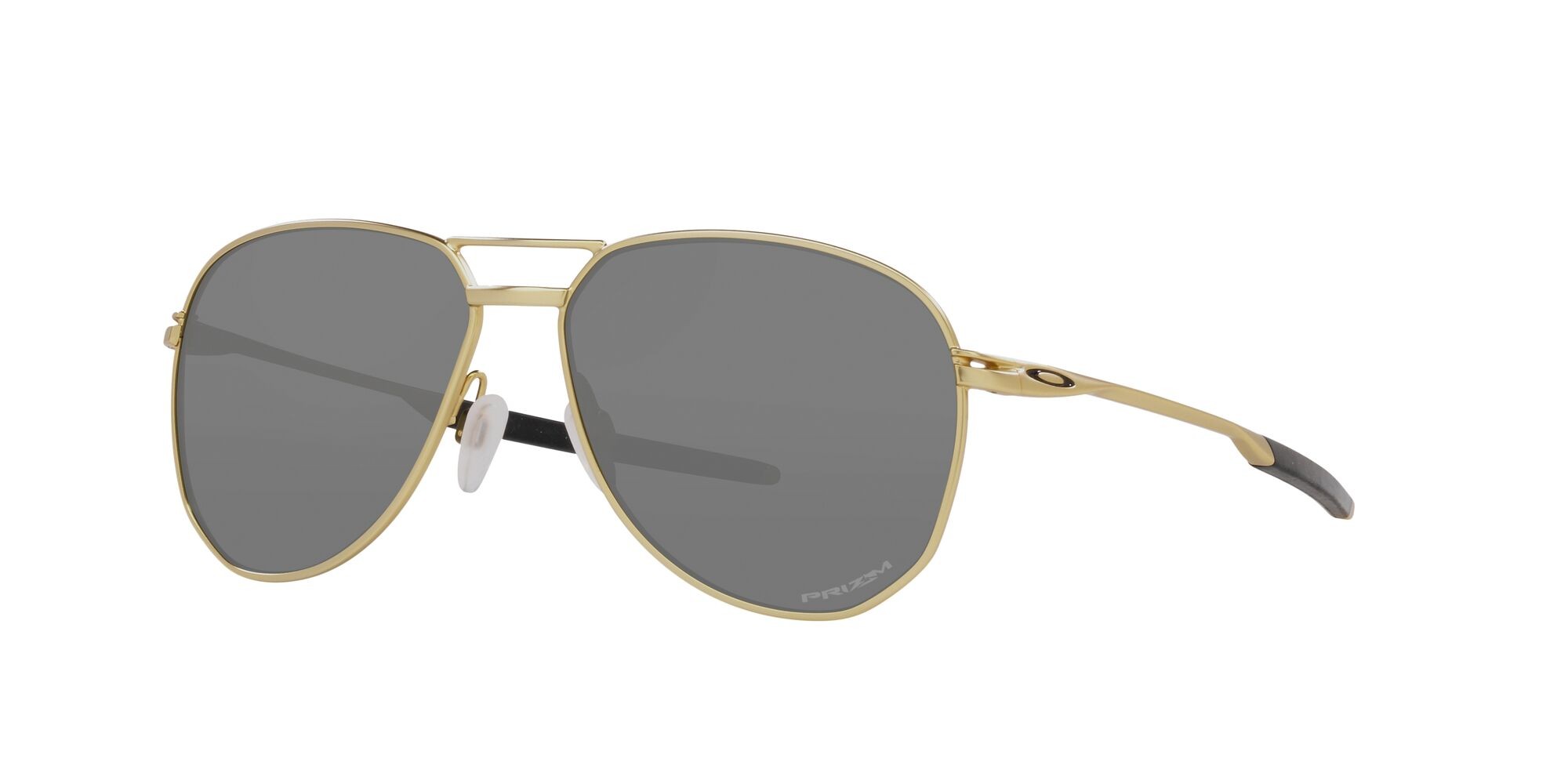 Sonnenbrillen Oakley Contrail OO 4147 (414713) farbe oro satinato form oval gläser prizm black