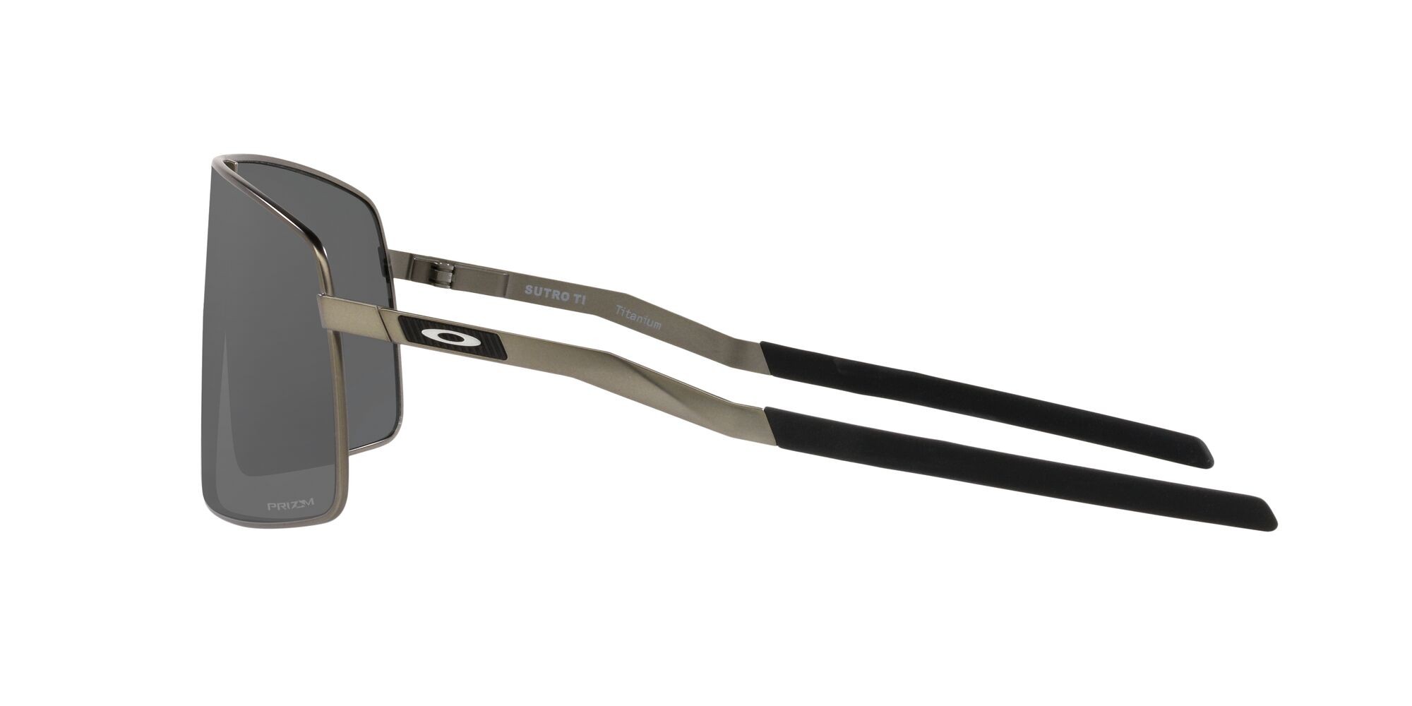 Occhiali da sole Oakley Sutro Ti OO 6013 (601301) colore gunmetal opaco forma mask lenti prizm black