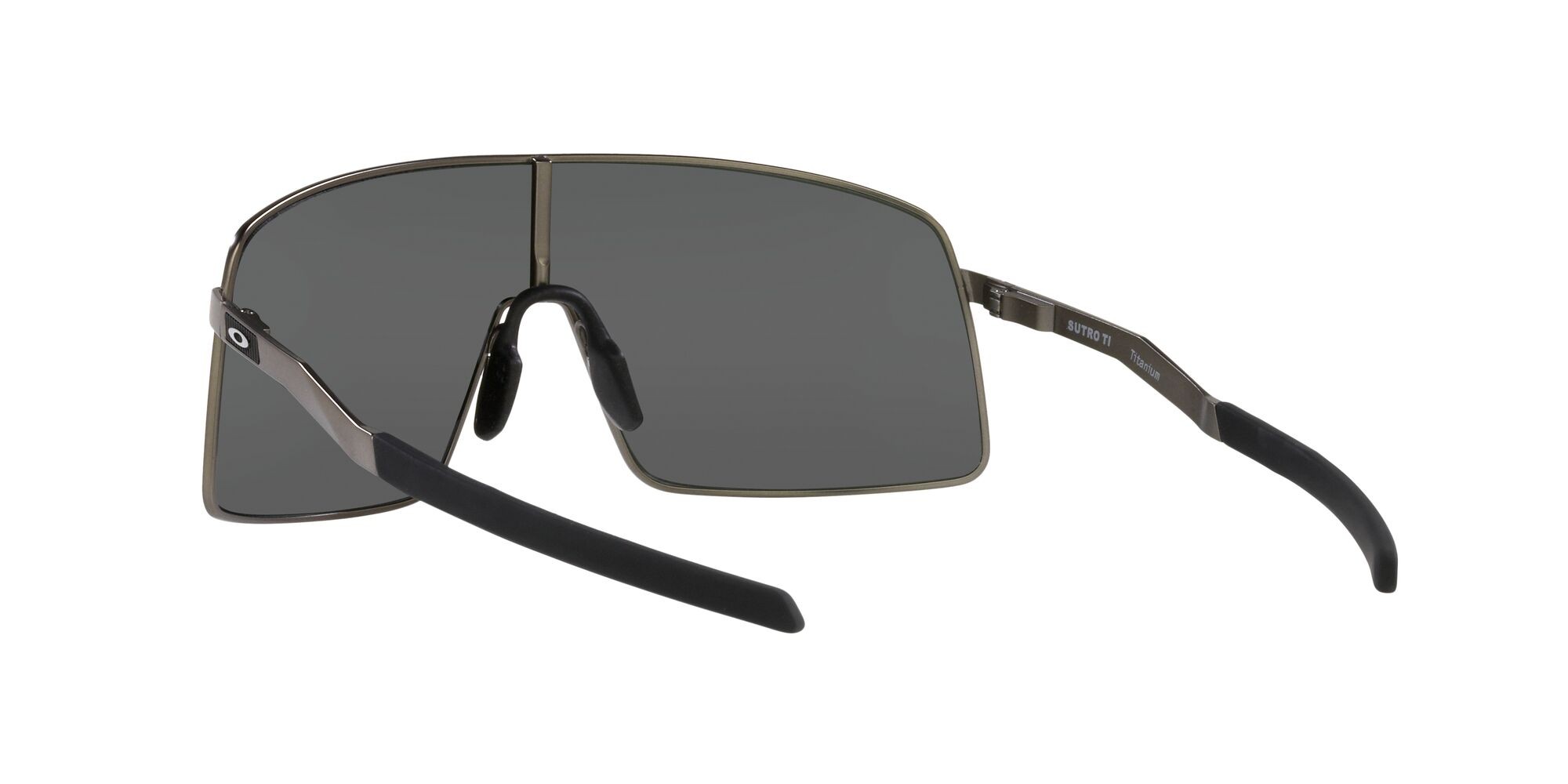 Occhiali da sole Oakley Sutro Ti OO 6013 (601301) colore gunmetal opaco forma mask lenti prizm black