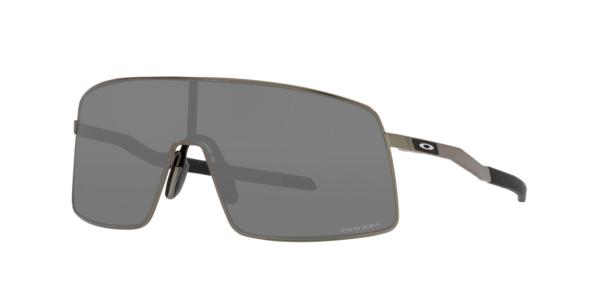 Occhiali da sole Oakley Sutro Ti OO 6013 (601301) colore gunmetal opaco forma mask lenti prizm black