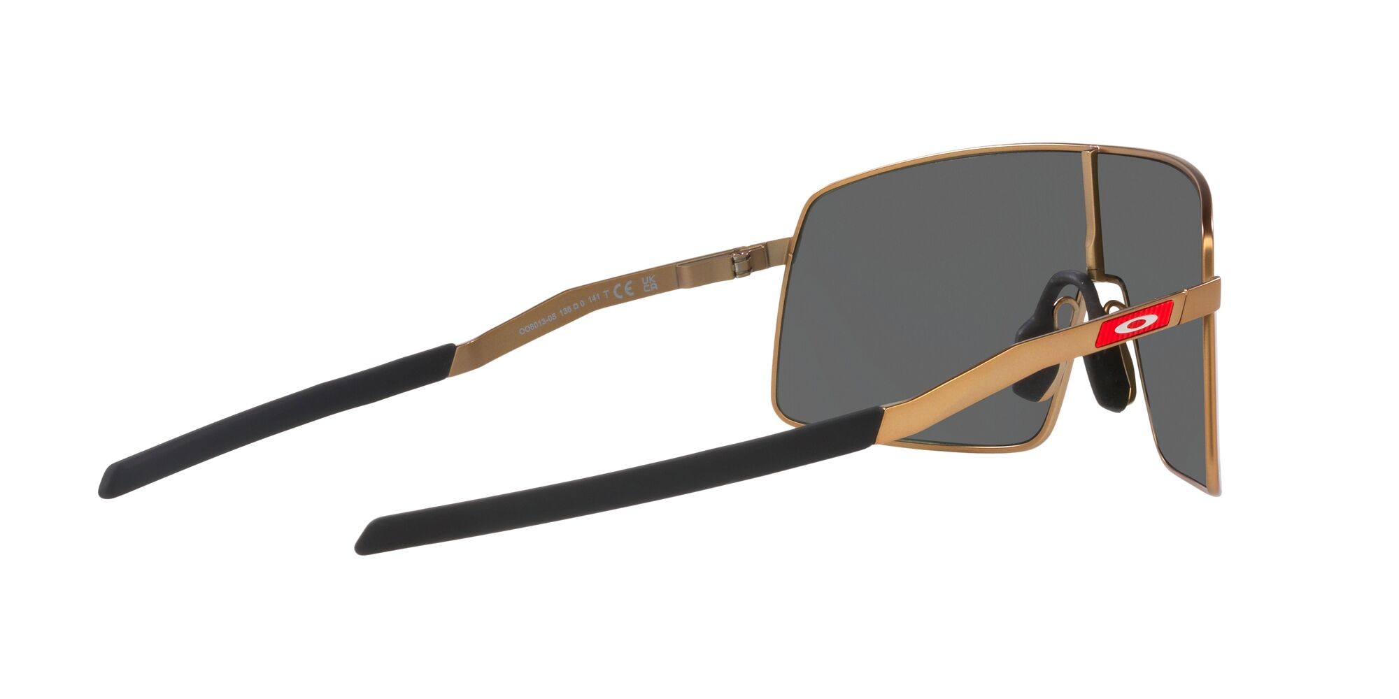 Sonnenbrillen Oakley Sutro Ti OO 6013 (601305) farbe oro opaco form maske gläser prizm black