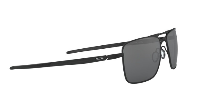 Sonnenbrillen Oakley Gauge OO 6038 (603801) farbe powder coal form quadratisch gläser prizm black