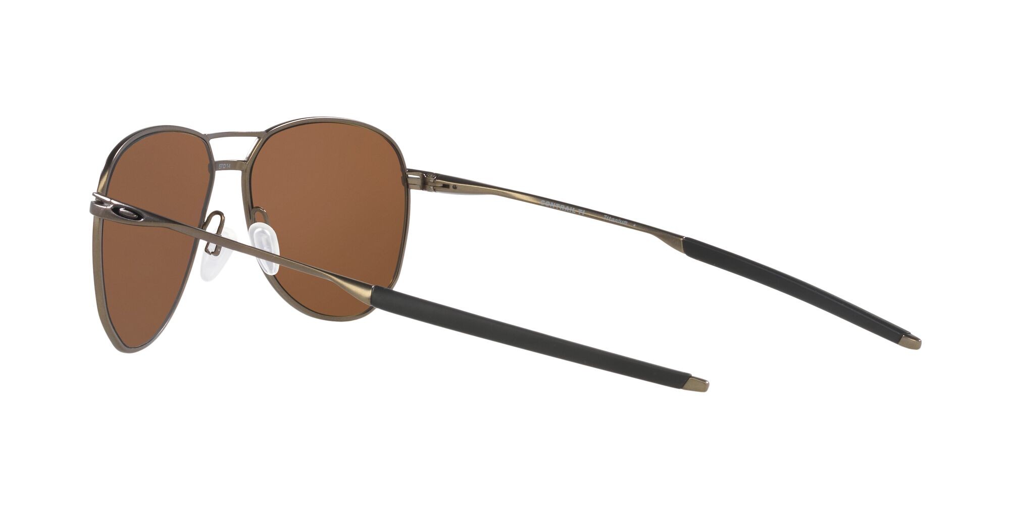 Sonnenbrillen Oakley Contrail Ti OO 6050 (605002) farbe grigio peltro form oval gläser prizm tungsten