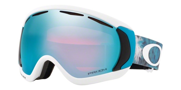 Skibrillen und Snowboard masken Oakley Canopy OO 7047 (704781) farbe tranquil flurry poseidon form unregelmäßig gläser prizm snow sapphire iridium