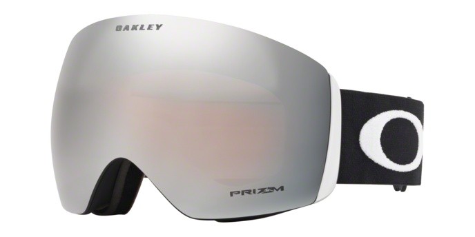 Maschere da Sci e Snowboard Oakley Flight Deck L OO 7050 (705001) colore flight deck matte blk forma irregolare lenti prizm black iridium