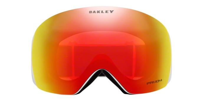 Skibrillen und Snowboard masken Oakley Flight Deck L OO 705035 form unregelmäßig gläser prizm torch iridium 