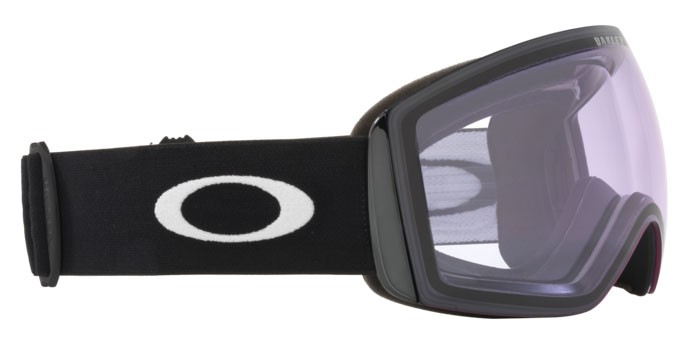 Maschere da Sci e Snowboard Oakley Flight Deck L OO 7050 (705097) colore matte black forma irregolare lenti prizm snow clear