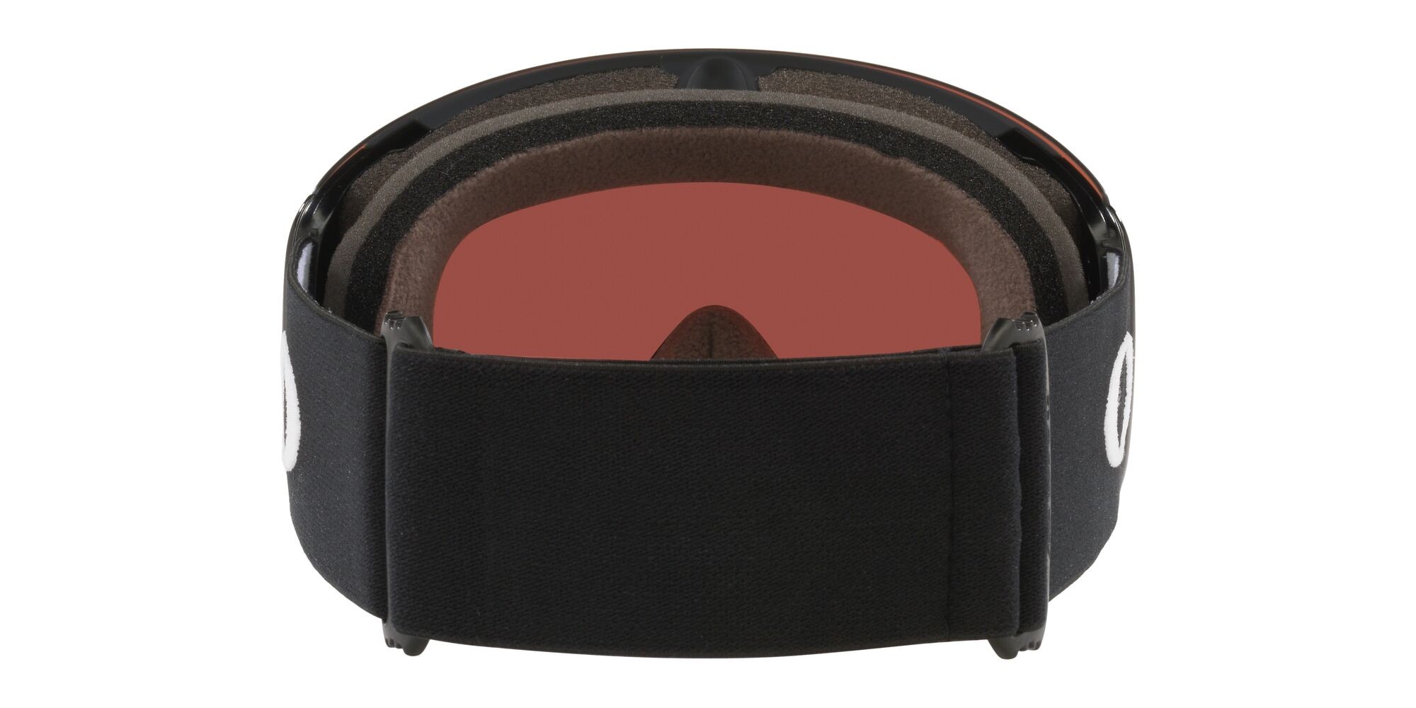 Maschere da Sci e Snowboard Oakley Flight Deck L OO 7050 (7050C0) colore nero opaco forma mask lenti prizm sage gold iridium