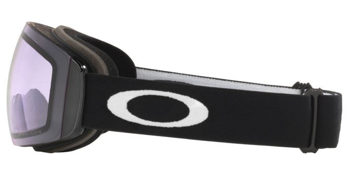 Maschere da Sci e Snowboard Oakley Flight Deck M OO 7064 (7064A7) colore matte black forma irregolare lenti prizm snow clear