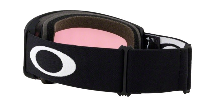Skibrillen und Snowboard masken Oakley Line Miner L OO 7070 (707006) farbe matte black form unregelmäßig gläser prizm hi pink iridium