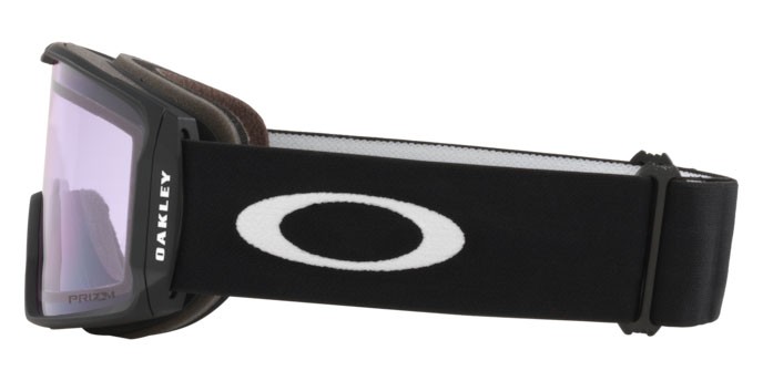 Skibrillen und Snowboard masken Oakley Line Miner L OO 7070 (707088) farbe matte black form unregelmäßig gläser prizm snow clear