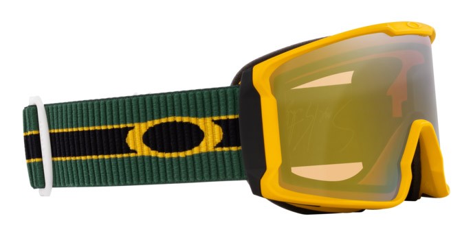 Skibrillen und Snowboard masken Oakley Line Miner Sage Kotsenburg L OO 7070 (7070F4) farbe sage kotsenburg signature form maske gläser prizm sage gold iridium