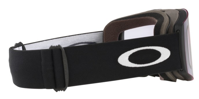 Skibrillen und Snowboard masken Oakley Fall Line L OO 7099 (709940) farbe matte black form unregelmäßig gläser prizm snow clear