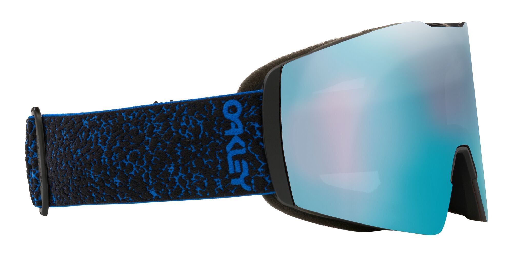 Skibrillen und Snowboard masken Oakley Fall Line L OO 7099 (709951) farbe terrain blu form maske gläser prizm snow sapphire iridium