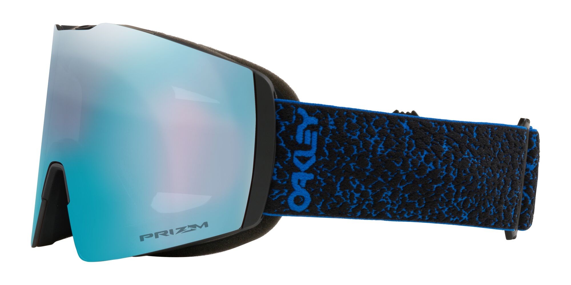 Skibrillen und Snowboard masken Oakley Fall Line L OO 7099 (709951) farbe terrain blu form maske gläser prizm snow sapphire iridium