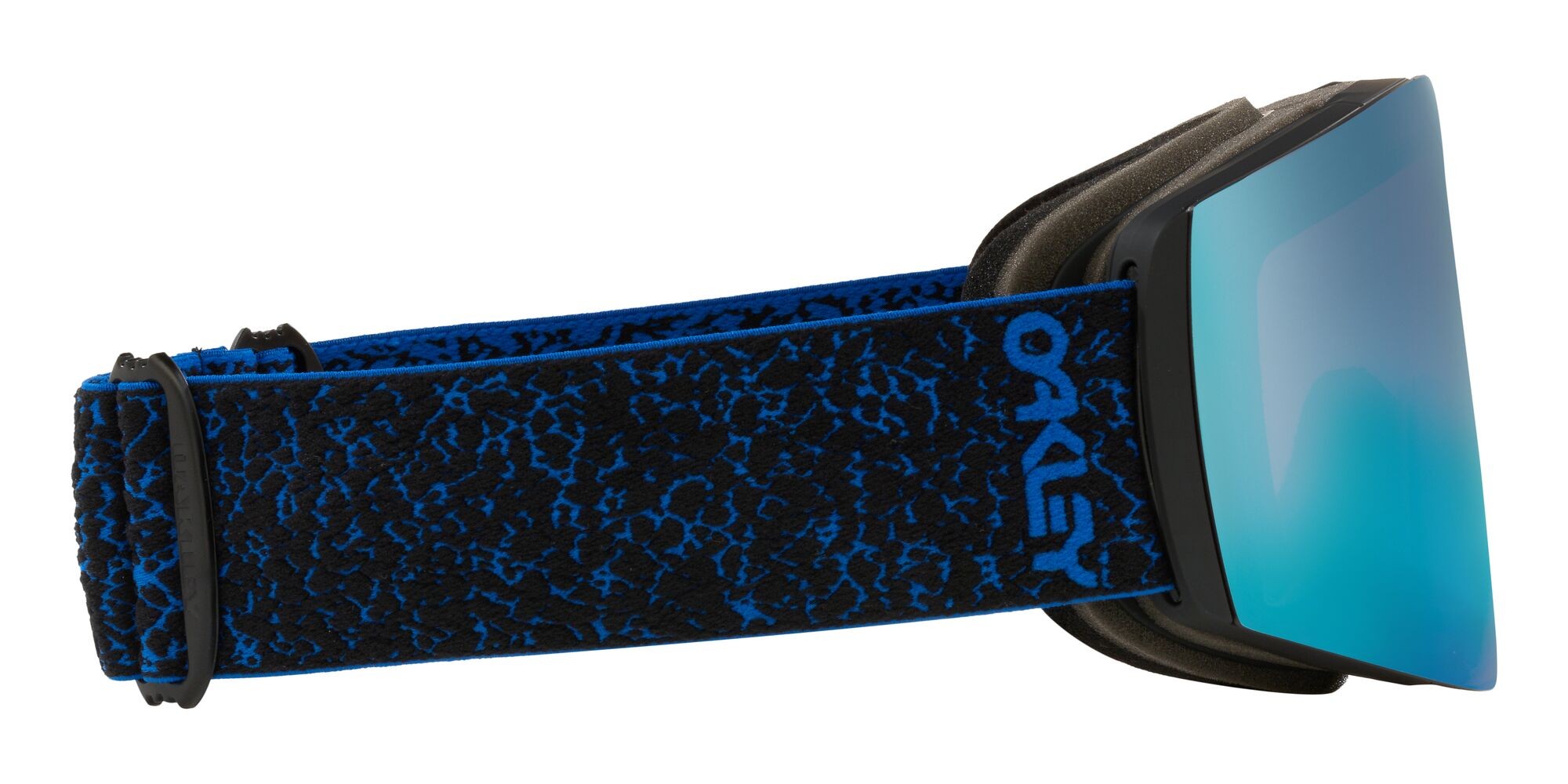 Skibrillen und Snowboard masken Oakley Fall Line L OO 7099 (709951) farbe terrain blu form maske gläser prizm snow sapphire iridium