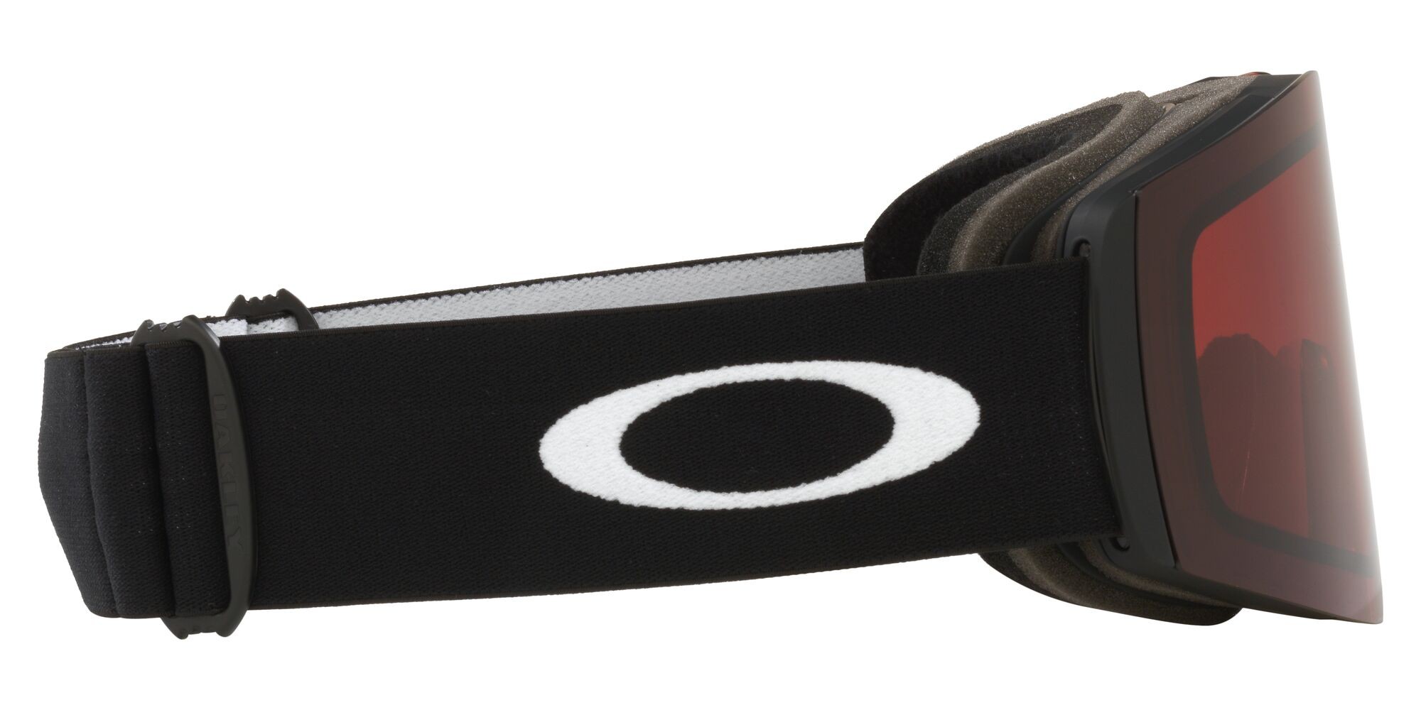 Skibrillen und Snowboard masken Oakley Fall Line L OO 7099 (709954) farbe nero opaco form maske gläser prizm snow garnet