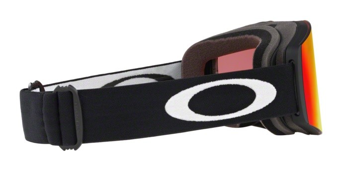 Maschere da Sci e Snowboard Oakley Fall Line M OO 7103 (710311) colore matte black forma irregolare lenti prizm snow torch iridium