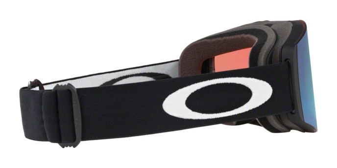 Skibrillen und Snowboard masken Oakley Fall Line M OO 7103 (710312) farbe matte black form unregelmäßig gläser prizm snow sapphire iridium