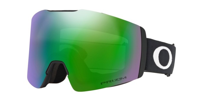 Skibrillen und Snowboard masken Oakley Fall Line M OO 7103 (710331) farbe matte black form unregelmäßig gläser prizm snow jade