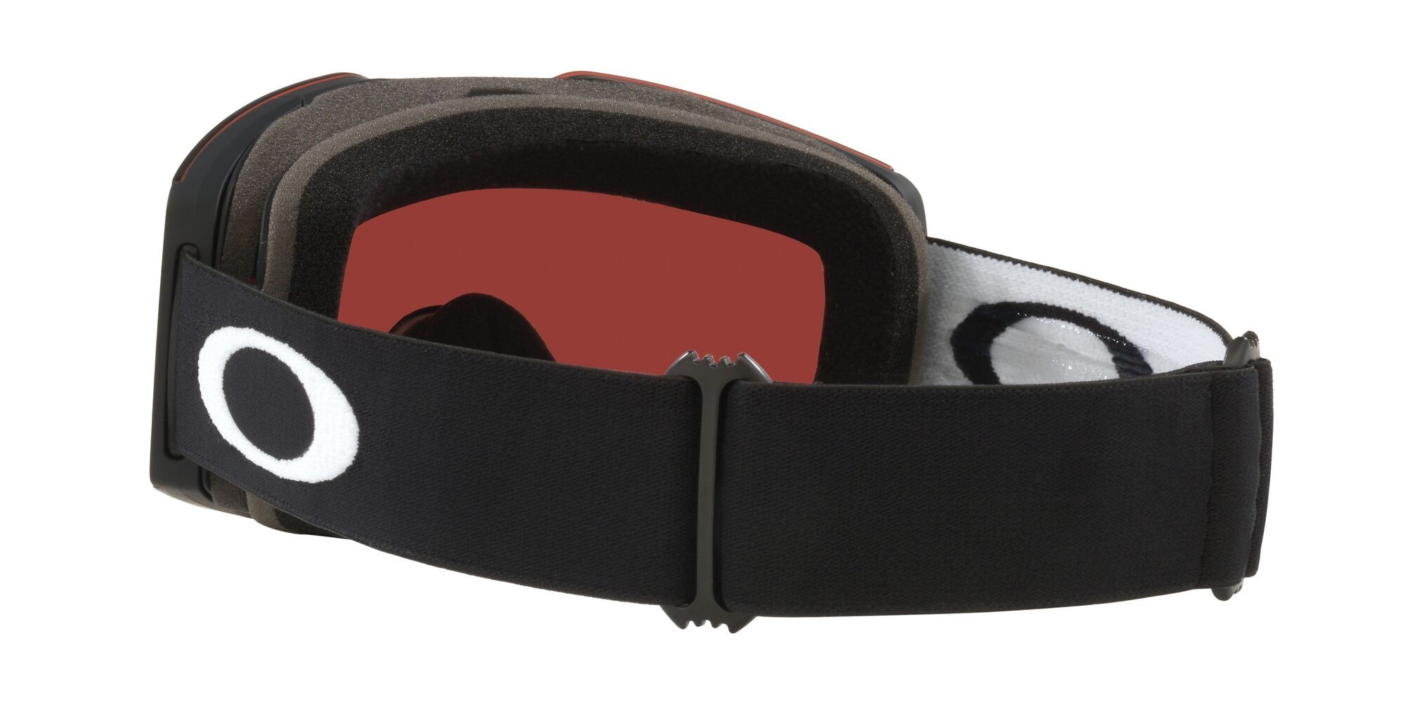 Ski and snowboard goggles Oakley Fall Line M OO 7103 (710354) color nero opaco shape mask lenses prizm rose gold iridium