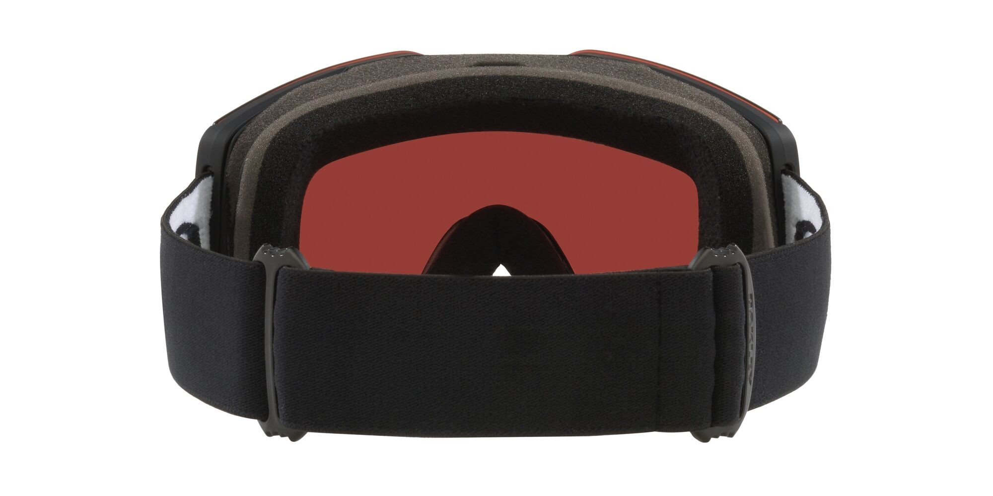 Ski and snowboard goggles Oakley Fall Line M OO 7103 (710354) color nero opaco shape mask lenses prizm rose gold iridium