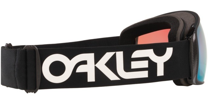 Maschere da Sci e Snowboard Oakley Flight Tracker L OO 7104 (710408) colore factory pilot black forma irregolare lenti prizm snow sapphire