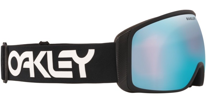 Maschere da Sci e Snowboard Oakley Flight Tracker L OO 7104 (710408) colore factory pilot black forma irregolare lenti prizm snow sapphire