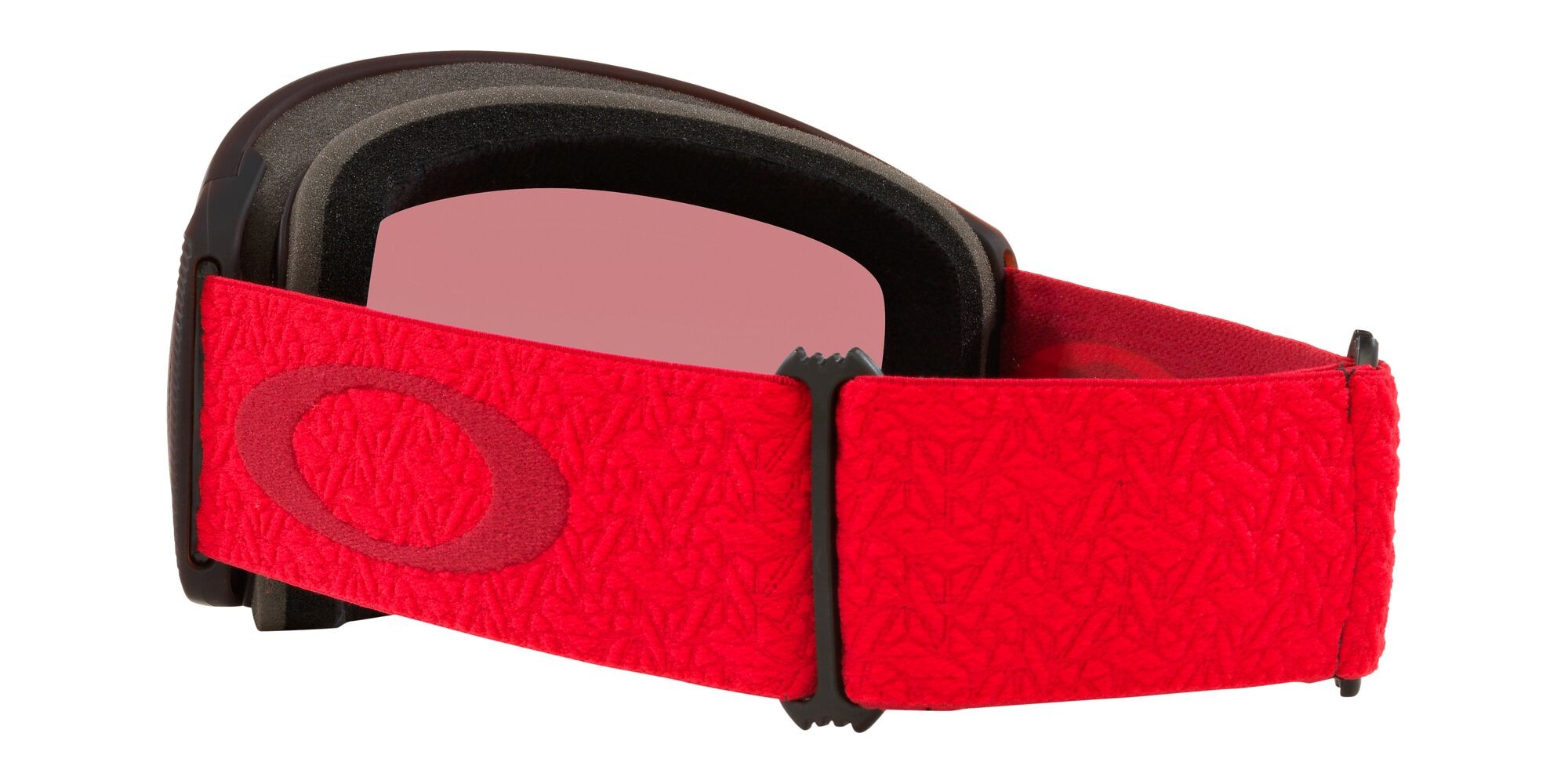 Skibrillen und Snowboard masken Oakley Flight Tracker L OO 7104 (710456) farbe red aura form maske gläser prizm snow torch iridium