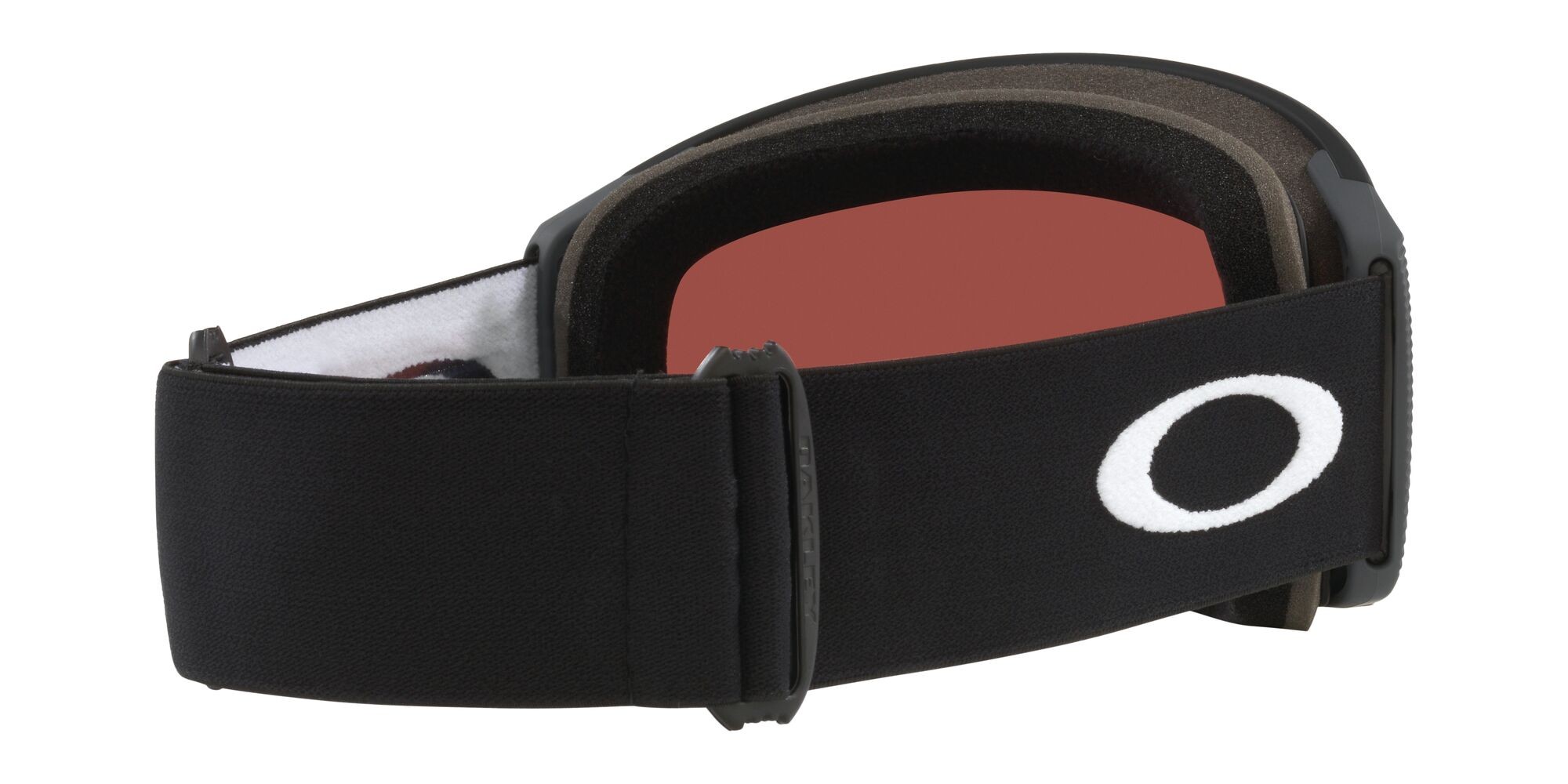 Ski and snowboard goggles Oakley Flight Tracker L OO 7104 (710460) color nero opaco shape mask lenses prizm sage gold iridium