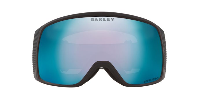 Skibrillen und Snowboard masken Oakley Flight Tracker S OO 7106 (710605) farbe matte black form unregelmäßig gläser prizm snow sapphire