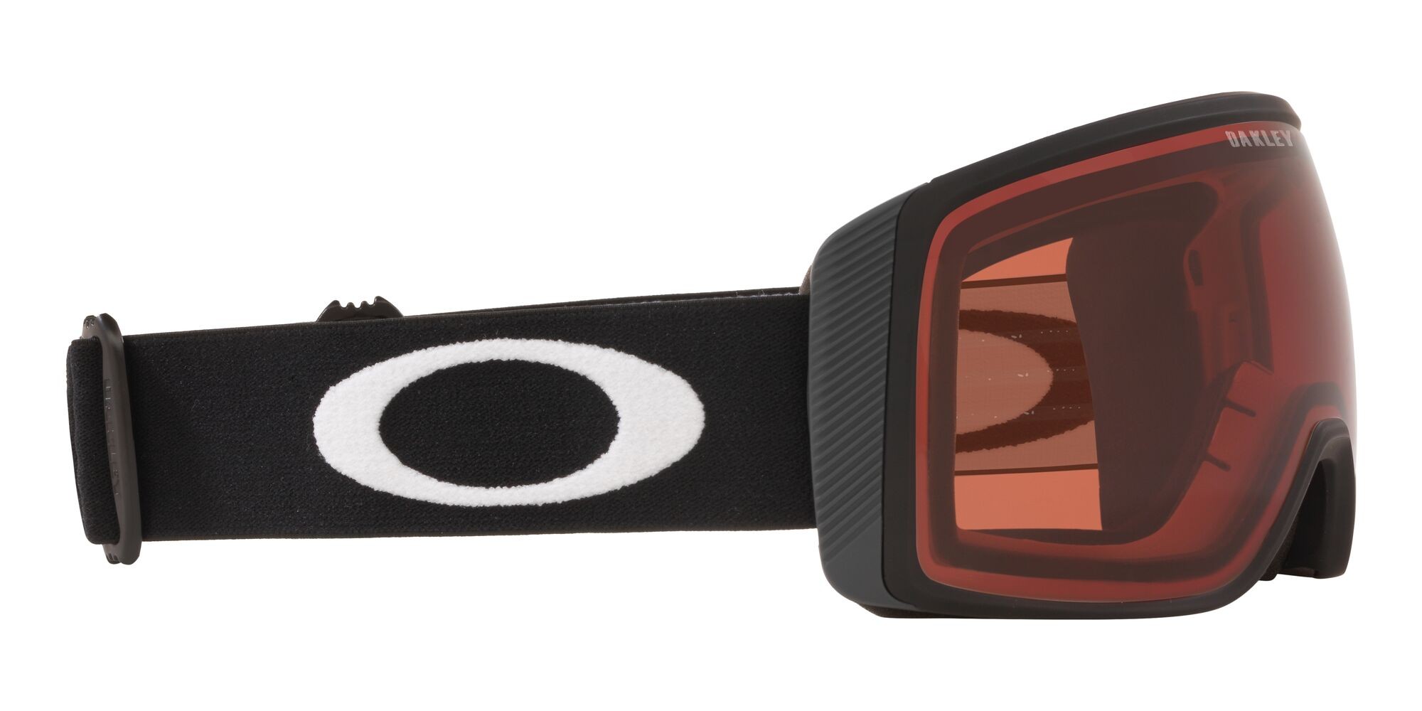 Skibrillen und Snowboard masken Oakley Flight Tracker S OO 7106 (710637) farbe nero opaco form maske gläser prizm snow garnet