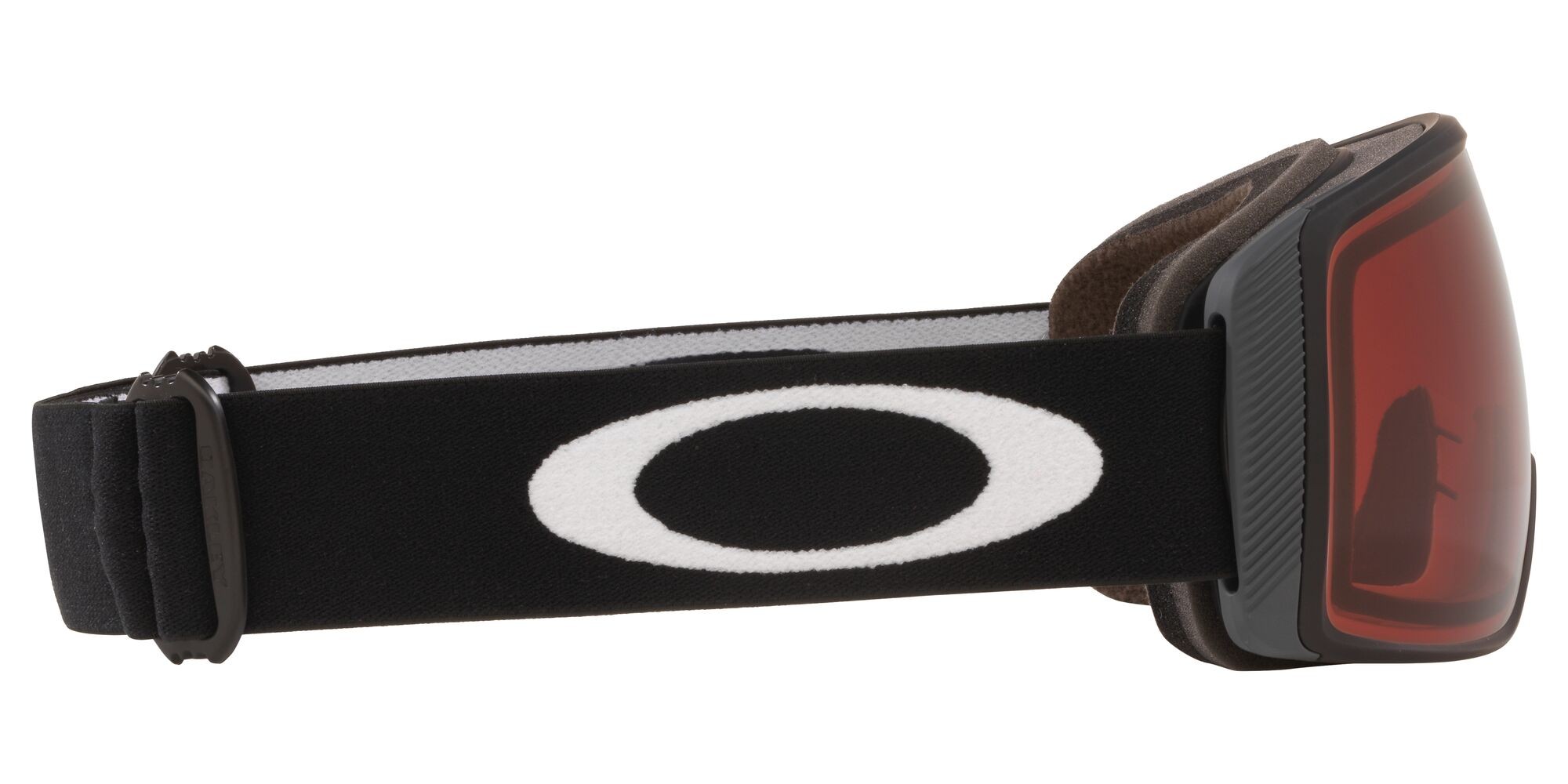 Skibrillen und Snowboard masken Oakley Flight Tracker S OO 7106 (710637) farbe nero opaco form maske gläser prizm snow garnet