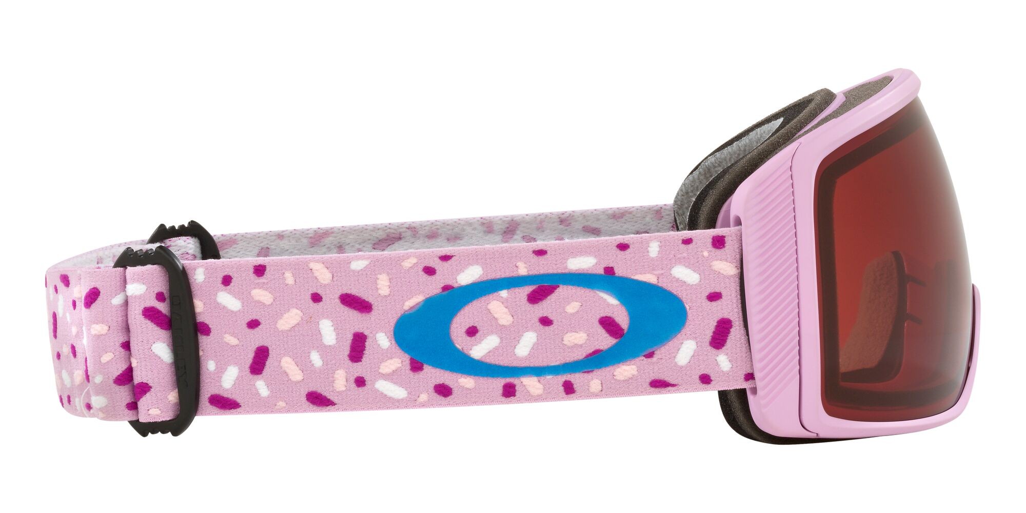 Skibrillen und Snowboard masken Oakley Flight Tracker S OO 7106 (710639) farbe lavendar granite form maske gläser prizm snow garnet