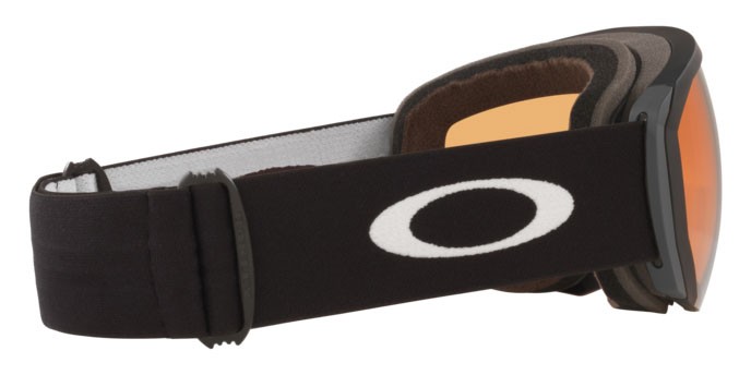 Maschere da Sci e Snowboard Oakley Flight Path L OO 7110 (711003) colore matte black forma irregolare lenti prizm snow persimmon