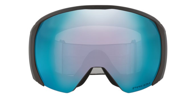 Maschere da Sci e Snowboard Oakley Flight Path L OO 7110 (711005) colore matte black forma irregolare lenti prizm snow sapphire
